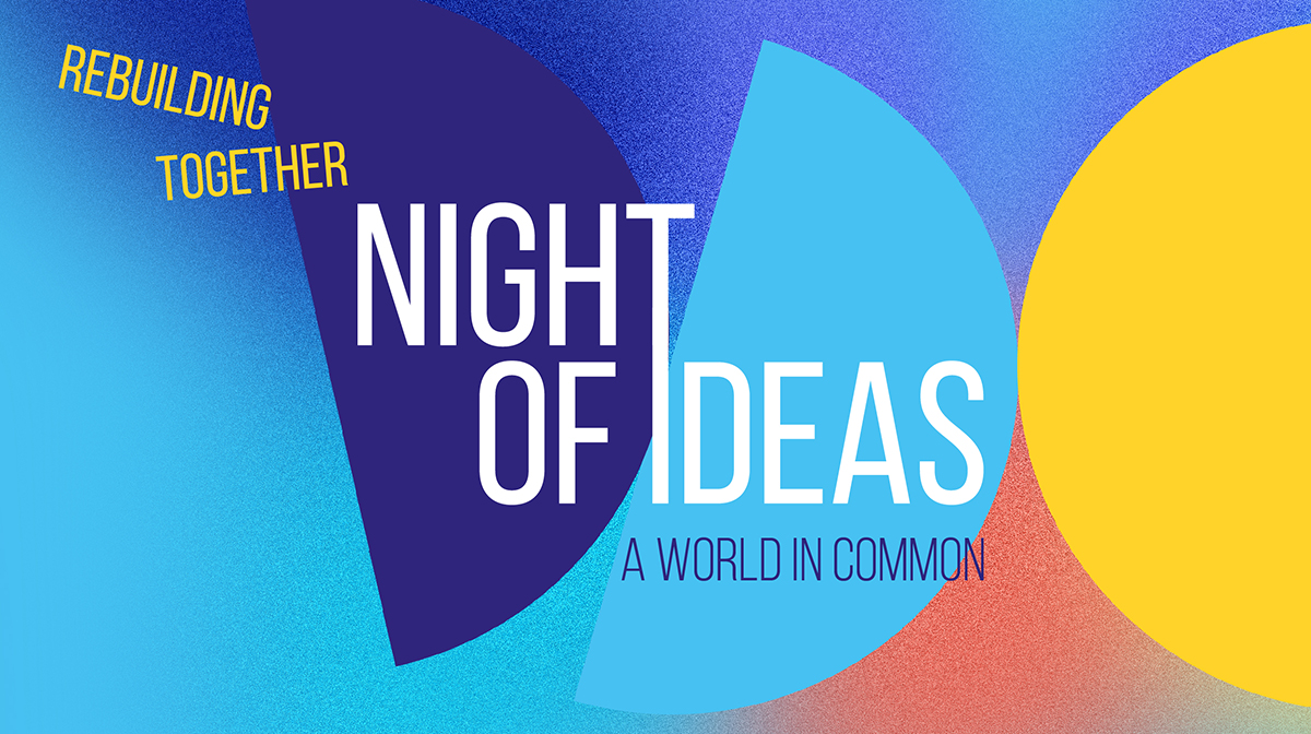 Banner image promoting the Night of Ideas